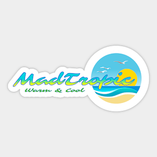 offset beach logo Sticker